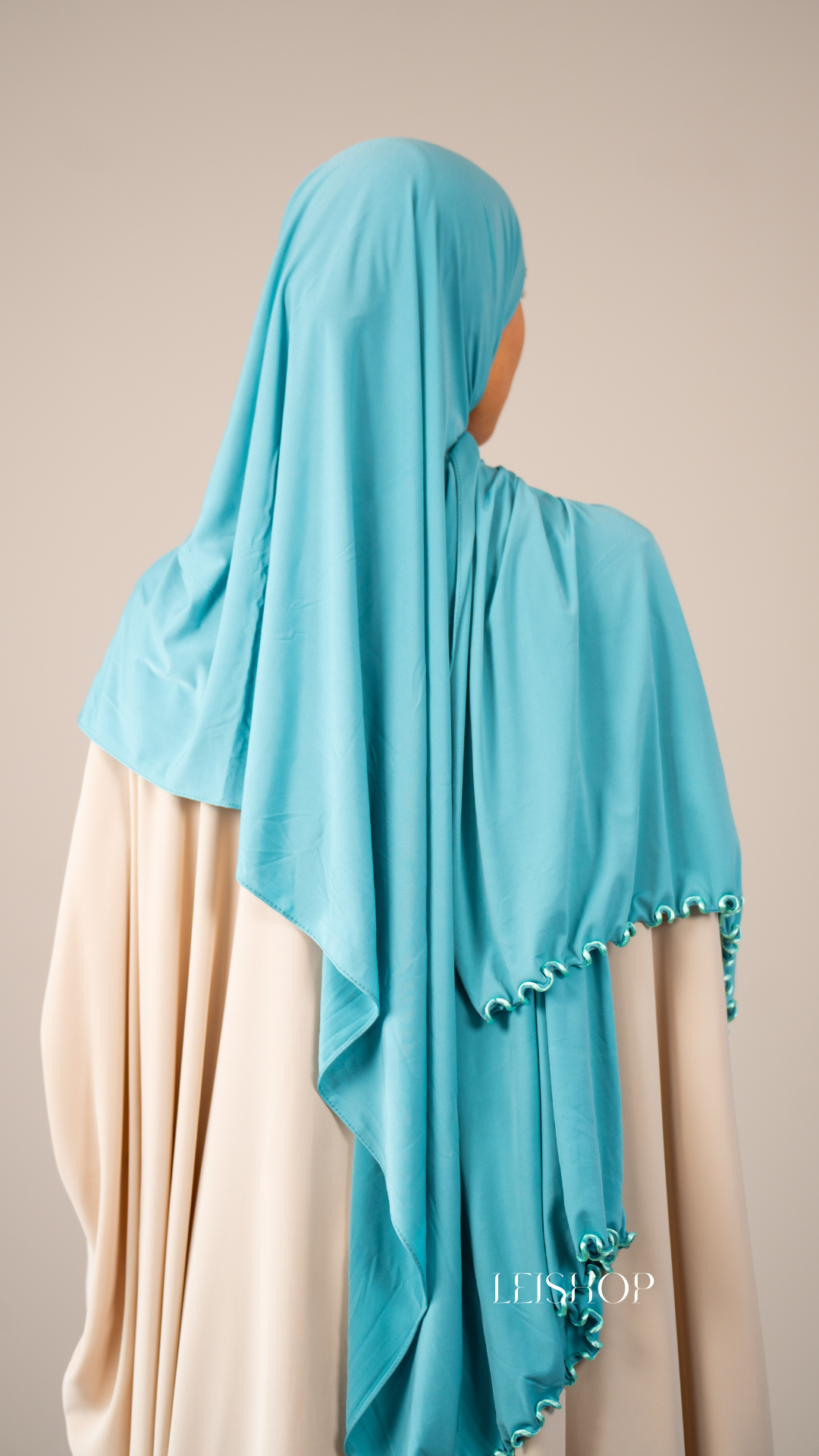 Jersey premium Frisé Turquoise