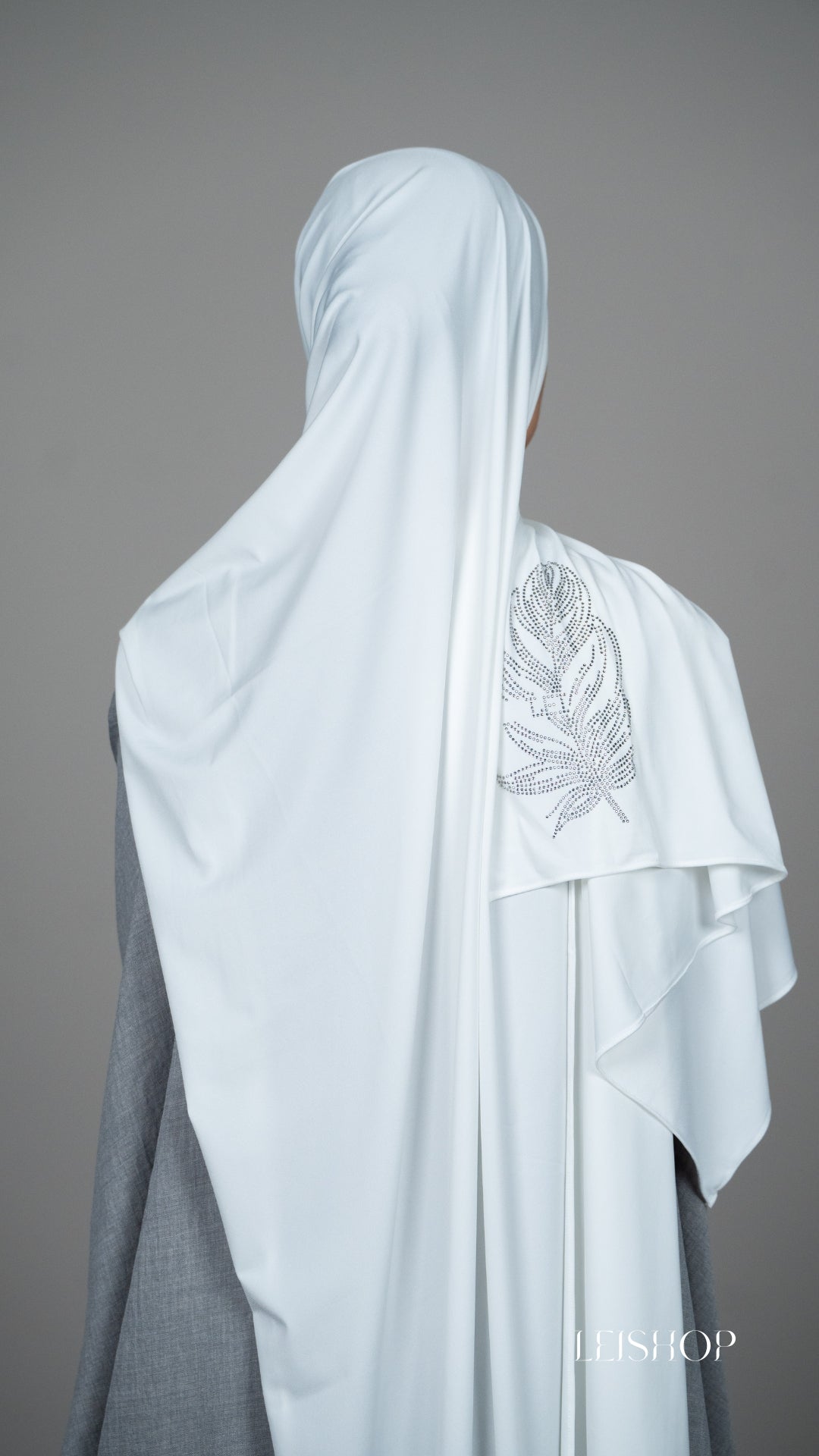 Grande plume Blanc