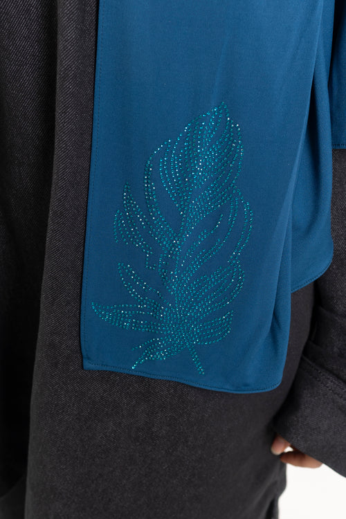 Grande plume Denim