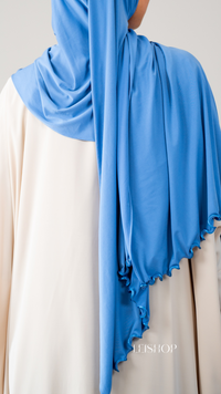Jersey premium Frisé Bleuet