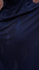 Mini Navy Blue Feather