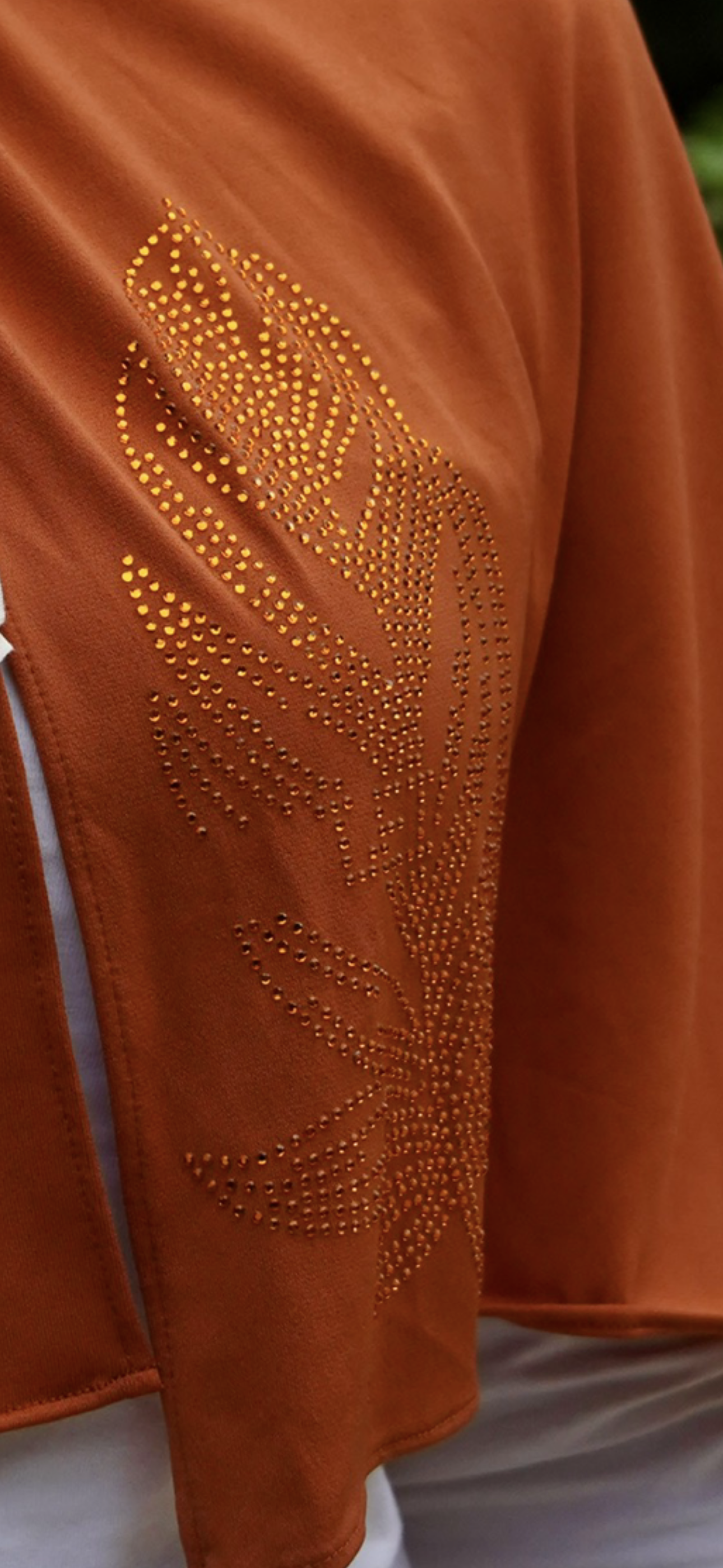 Grande plume Terracotta - New