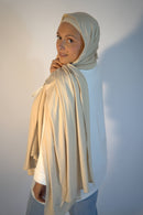 Jersey bamboo Beige
