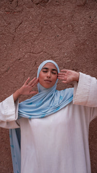 Mini Baby Blue Feather