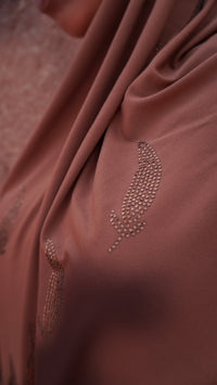 Mini plume Caramel